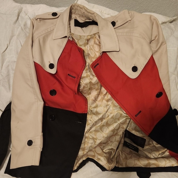 COACH New York Peacoat Lined Multi-Colored. - Picture 4 of 8